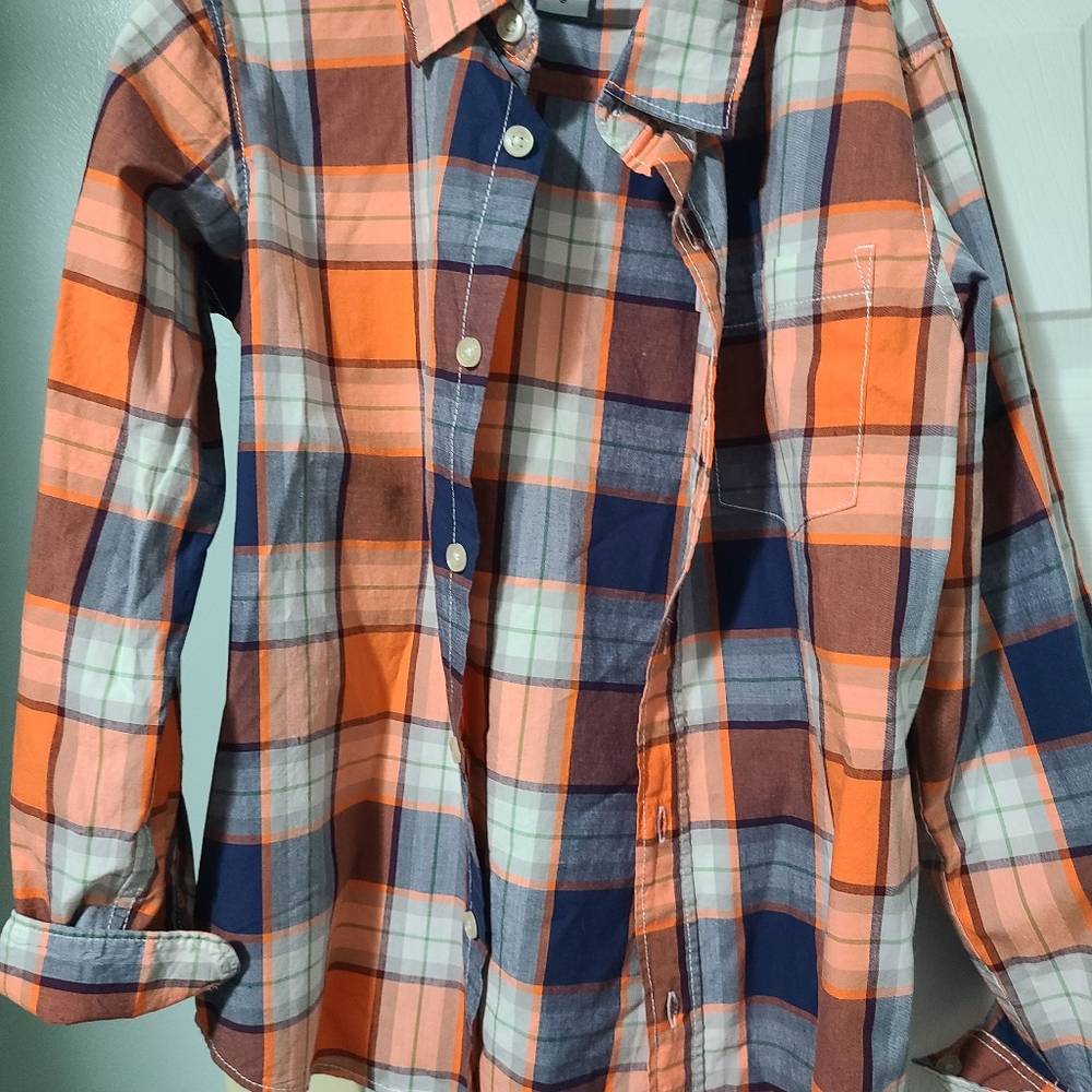 Brand new boys size 10 button down